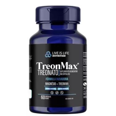 Imagem de Magnesio Treonato 500 Mg 60 Capsulas Puro Original Sem Glutem sem Lactose Formula Natural Magneio+ Ltreonina