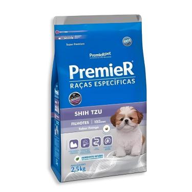 Imagem de Ração Premier Específica Shih Tzu Filhote Frango 2,5kg