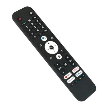 Imagem de Controle remoto de voz HTR-U31 compatível com Haier LED 4K Android TV HTR-U28 H32K66UG H43K66UG H50K66UG LE40K6600G H50S6UG H55S6UG H65S6UG H55K66UG H58K66UG 66UG H 65K66UG H32K66G H75P7UX H65P7UX
