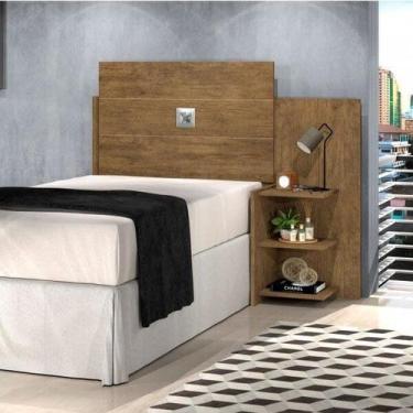 Imagem de Cabeceira Solteiro com Prateleiras Acapulco - J&A Móveis