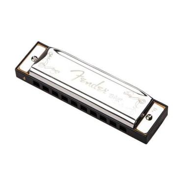 Imagem de Gaita Boca Fender Fa F Blues Deluxe 20 Vozes 990701005
