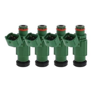 Imagem de TUCKBOLD Injetor de combustível para Mitsubishi Outlander LS XLS 2.4 2004 Flow Match No.MR988406/HDA305E/6S5-13761-00-00 Bocal de combustível verde 4 peças automotivas