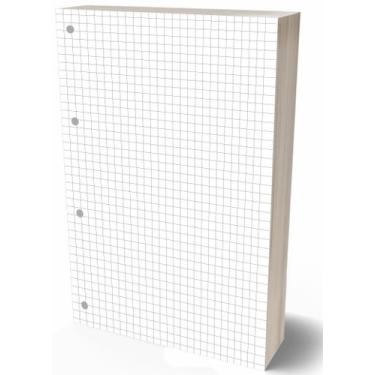 Imagem de Refil Argolado 90g 80 Folhas Quadriculado Caderno Fichario - Best