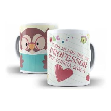 Imagem de Caneca Porcelana Dia dos Professores com Frase - Villa Caneca
