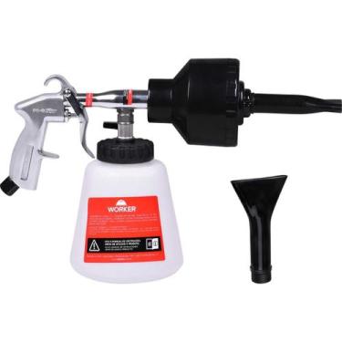 Imagem de Pistola Pneumática Para Limpeza Tipo Tornador Jato Espuma 1 Litro Enca
