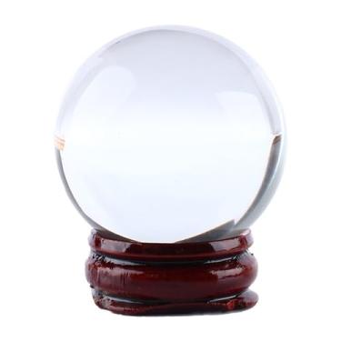 Imagem de Quartzo asiático raro magia clara de cristal cura esfera 40mm