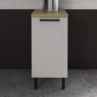 Imagem de Balcão de Cozinha em MDF com Tampo e 1 Porta 40cm Multimóveis CR20464