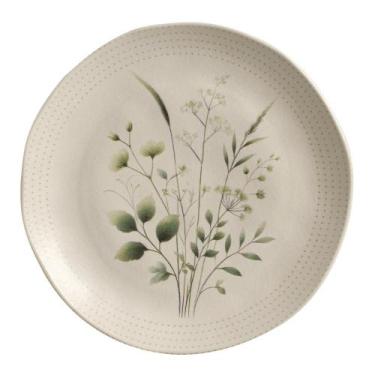 Imagem de Conjunto com 6 Pratos Raso Orgânico Ammi Ø26,5cm - Porto Brasil Cerâmi