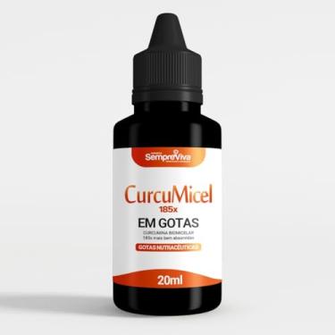 Imagem de Curcumicel 185x solução micelar em gotas Nutracêuticas 20 ml
