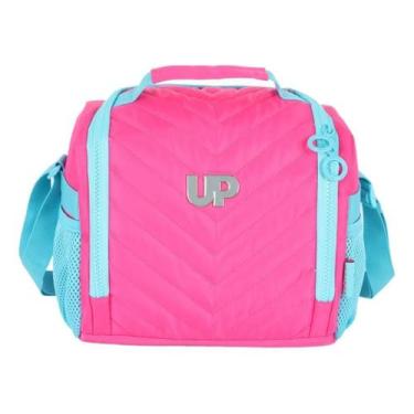 Imagem de LANCHEIRA ESCOLAR TÉRMICA MENINA CRINKLE UP4YOU Pink - LUXCEL, M, Pink