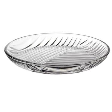 Imagem de Jogo de 6 pratos Papillon para sobremesa em cristal ecológico D18,2xA2,6cm