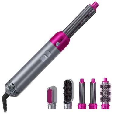 Imagem de Secador Multifunção 5 Em 1 Alisa/Modela/Escova/Ondula Bivolt