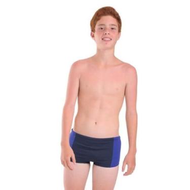 Imagem de Sunga Infantil Marinho com Royal Solenza Moda Praia - Siolenza, 8