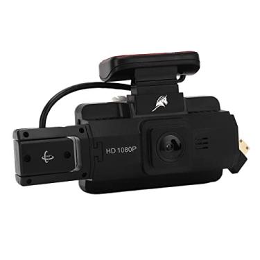 Imagem de Domary Dual Dash Cam 3.0in IPS Screen 170 ° De Detecção De Movimento De Grande Angular Gravação De Loop Transparente DVR DVR para Condução Segura