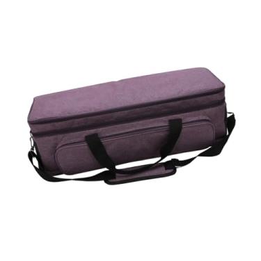 Imagem de Sclmgo Estojo de Transporte para Máquina de Corte E Vinco, Estojo de Armazenamento, Mala Protetora de Grande Capacidade, Bolsa para Ferramentas, Supri, Roxo
