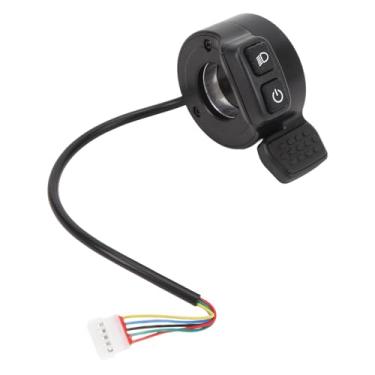 Imagem de Controlador de Velocidade do Acelerador do Polegar Elétrico Lado Direito Acelerador de Dedo para E Bike Scooter ATV ABS Plástico Universal Voltagem 12V a 72V