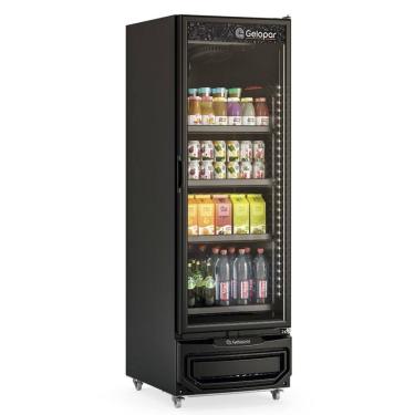 Imagem de Expositor de Bebidas 572L GRV57LC Preto Gelopar 220V