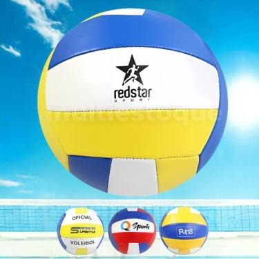 Imagem de Bola De Volei Tamanho Oficial Praia Quadra