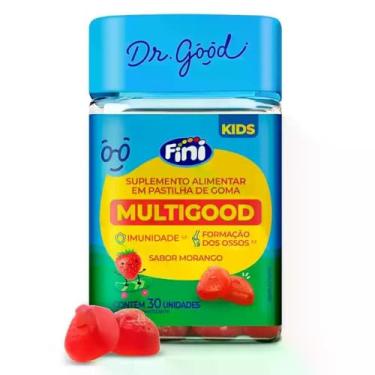 Imagem de Multigood Kids Morango, DR. GOOD, 30 Gomas