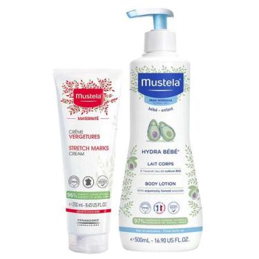 Imagem de Mustela Kit  Creme para Estrias Maternité 250ml + Hidratante Hydra Beb
