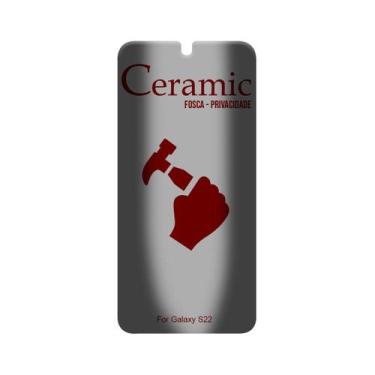 Imagem de 2 Películas 3d CERAMICA Privacidade Fosca P/ Samsung Galaxy S22 S901 6