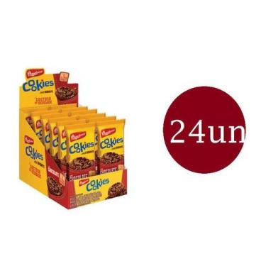 Imagem de Cookies Chocolate Bauducco Caixa Com 24 Unidades