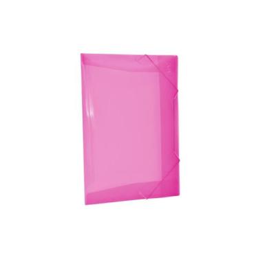 Imagem de Pasta Aba Elástica Ofício Sem Lombo DAC , Rosa