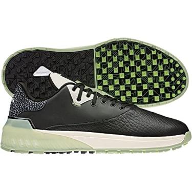 Imagem de adidas Calçados Masculinos de Golfe Rebelcross Spikeless, Core Black/Magic Lime/Alumina, 8