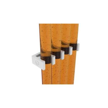 Imagem de Kit Pente Organizador Mangueira 3/4 Chopp Co2 Fixar Parede - PEKO, 3D-