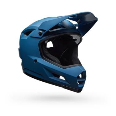 Imagem de Bell Capacete de bicicleta Sanction 2 adulto full-face - azul fosco - tamanho GG (59–61 cm)