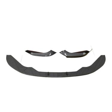 Imagem de Compatível com BMW F20 F21 120d 120i M135i M140i M-Sport 2012-2015 Pré-reforma Carro Para-choque Dianteiro Spoiler Splitter Difusor Bodykits(Matte Black)