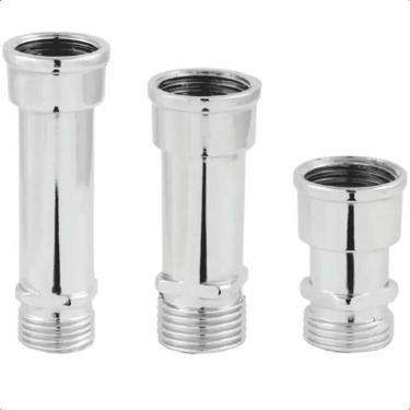 Imagem de 2X Kit Alongador Prolongador Extensor Para Torneira 1/2 4Cm