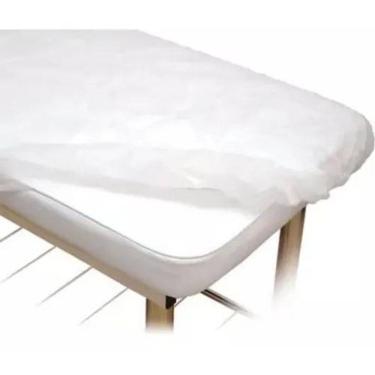 Imagem de 2X 10 Lençol Descartável Maca Hospitalar 90X220 Tnt C Elásti