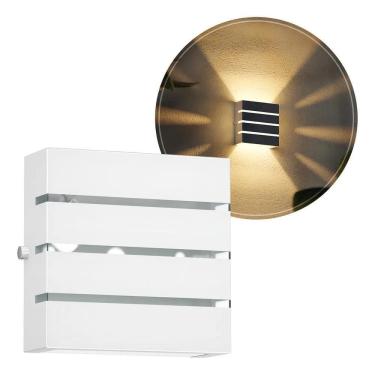 Imagem de 2X Arandela Parede Muro Externa Interna Slim Alumínio Modern