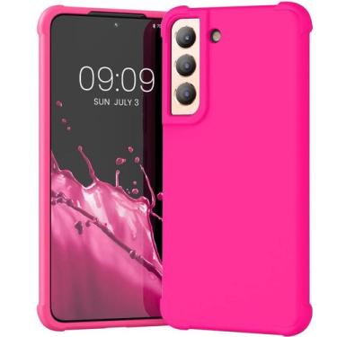 Imagem de Capa de telefone KIOMY Neon Hot Pink para Samsung Galaxy S21 5G
