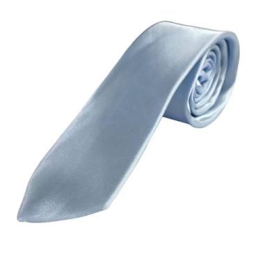 Imagem de Gravatas cetim escolha a sua na hora - Dmais Gravatas, Azul bebê
