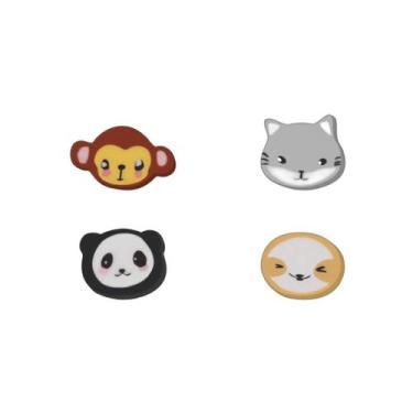 Imagem de Borracha Mini Pets - Pote com 20 Unidades - Tilibra, Único