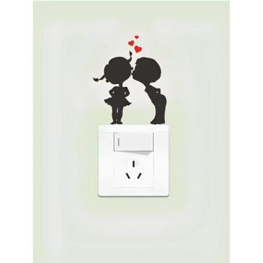Imagem de Adesivo De Interruptor Casal Apaixonado Mod02