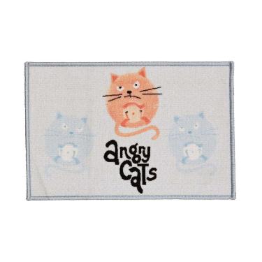 Imagem de Capacho Antiderrapante Clean 30 Cinza 0,45x0,75m