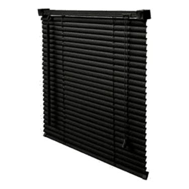 Imagem de Persiana Evolux Horizontal De Pvc 130x80 Cm Sofisticada Preta