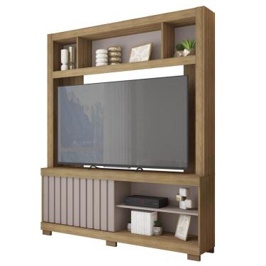 Imagem de Estante Home Para TV até 65 Polegadas Franco Marrom Caemmun