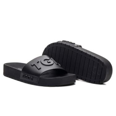 Imagem de Chinelo Slide Infantil Masculino Tigor T. Tigre Menino Macio Leve Preto (Preto, BR, Criança de 4 a 8 anos, Faixa Numérico, 31, 32)