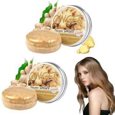 Imagem de Shampoo Bar YG LianKai Ginger Hair Rebrowth Anti Queda de Cabelo