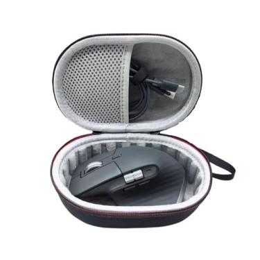 Imagem de Capa rígida de EVA para Logitech M185, M510, M720, M170, M317, M650, M550, M330, M187, MX Master 3S /3/ Master 2S / MX Master Advanced Wireless Performance Mouse Bag com alça de mão