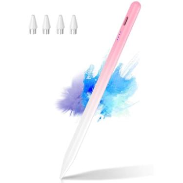 Imagem de Caneta Stylus para tela sensível ao toque, tablet universal CMARS para Apple iPad/iPhone/Samsung/Huawei/Xiaomi/Android e mais dispositivos, caneta Stylus para tablet recarregável com função magnética
