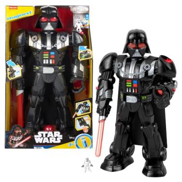 Imagem de Imaginext, Star Wars, Robô de Brinquedo Vader-Bot com 60 cm de Altura, Emite Luzes e Sons, Para Crianças A Partir de 3 Anos
