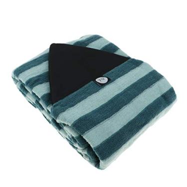 Imagem de Luzhengyang Bolsa de meia para prancha de surfe, faixa verde, cordão ajustável, nariz acolchoado ou - adequada para prancha de surf, shortboard, funboard e mais - 2,1 m - 2,1 m