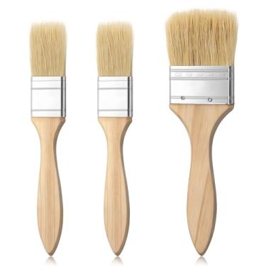 Imagem de 3 pincéis de cozinha para cozinhar para molho de óleo, manteiga, molho, pincéis de pastelaria de cozinha para assar