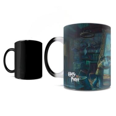 Imagem de Morphing Mugs Harry Potter – Espelho de Erised – Caneca sensível ao calor de 325 ml – Caneca de chá de café que muda de cor cerâmica – Oficialmente licenciada colecionável