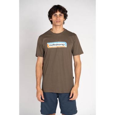 Imagem de Camiseta Billabong M/C Nuclear Marrom Escuro-MARROM ESCURO-P-Masculino